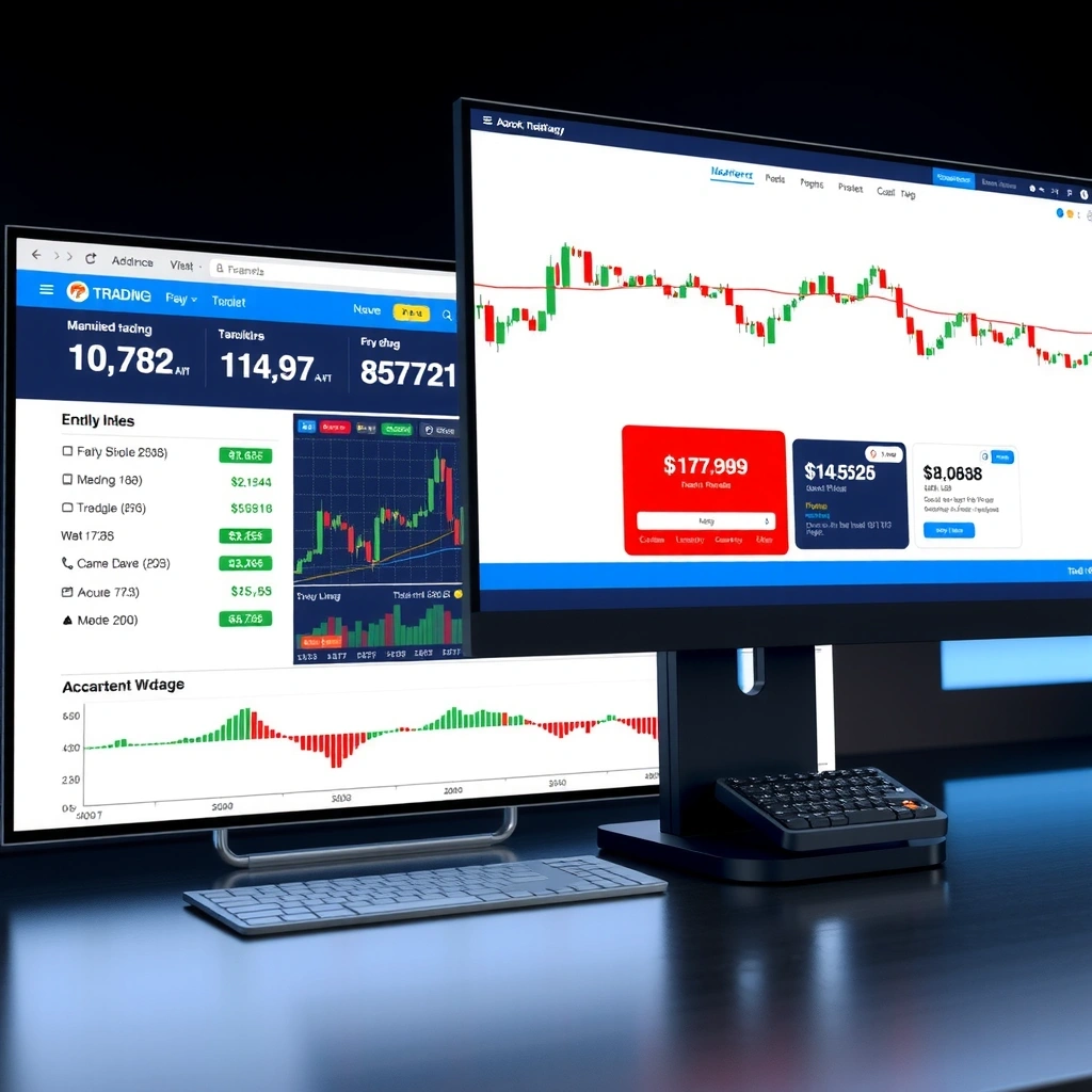 Stock Market Simulator Interface